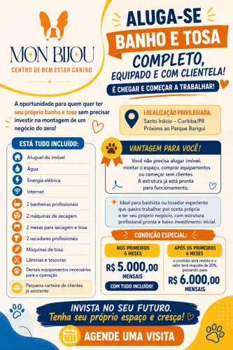 Alugo banho e tosa completo em Atividade
