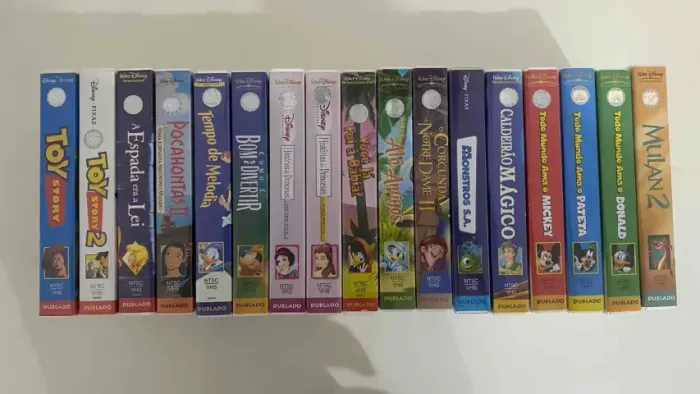 Lote Fitas VHS S Cosmo