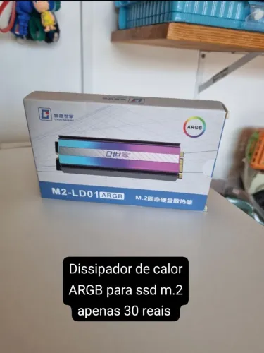 Dissipador para m.2 .