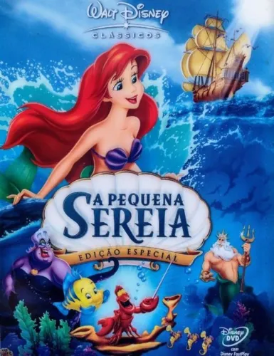 DVD A Pequena Sereia - Walt Disney Clássicos