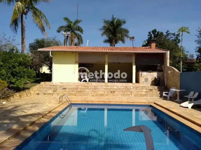 Chácara com 3 dormitórios à venda, 1228 m² por R$ 680.000,00 - Recanto dos Dourados - Camp