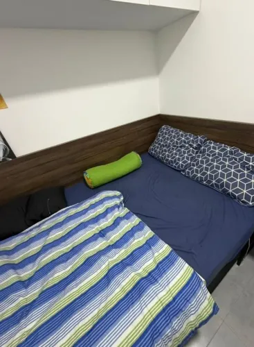 Cama e colchão viúva