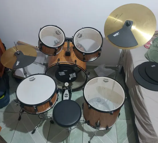 Bateria Nagano 22 Onix Smart Kds Koa C/ Banco - Preço Imperdível! Aproveite!