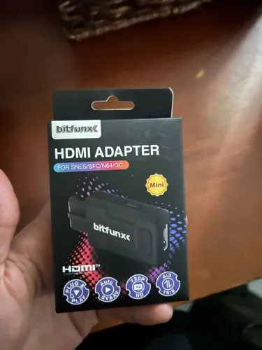 CONVERSOR HDMI PARA NINTENDO 64, SUPER NINTENDO E GAMECUBE 
