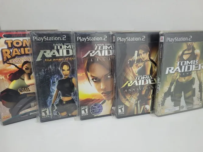 Coleção Tomb Raider Completa PS2