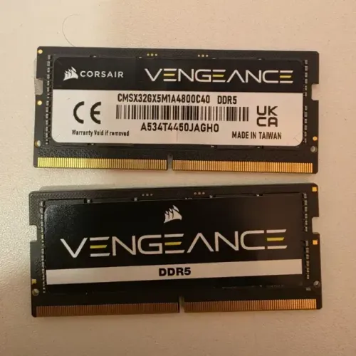 Memória RAM Corsair Vengeance, 64GB (2X32GB) - 4800MHz - DDR5 - SODIMM