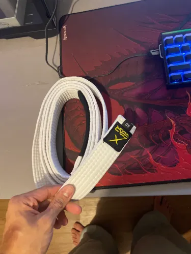 Faixa branca jiu jitsu a0