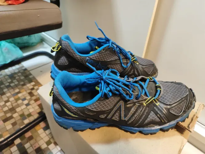 New Balance 610 v2 trail - cinza e azul