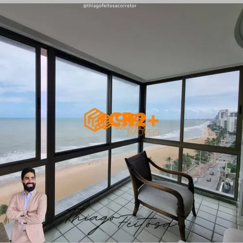 Apartamento a Venda com 04 quartos 03 suítes na Av Boa Viagem-200m²