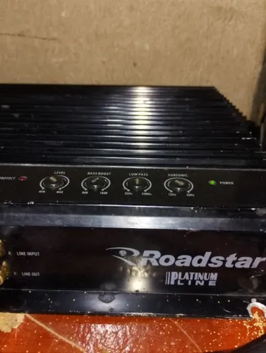 roadstar competiçao 1200.1 d bass crossover