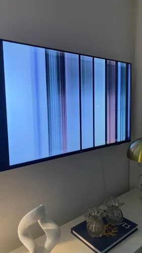 Tv Philips 50? sem funcionar (problema na tela)