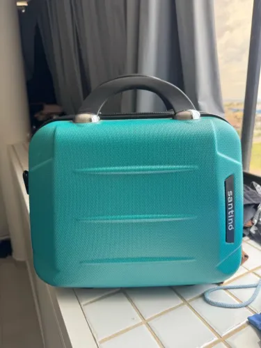 Frasqueira Rígida de Viagem Santino Azul Tiffany 130,00