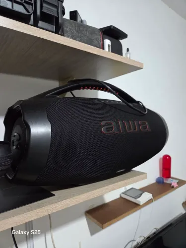 Caixa Boombox Aiwa top!!