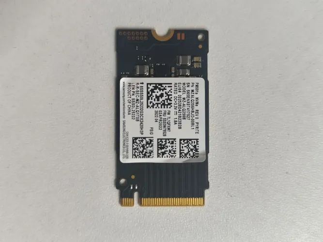 SSD NvMe 256 gb Samsung m.2 novo