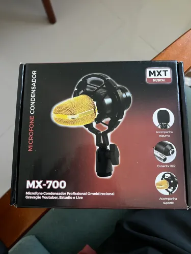 Microfone Condensador MX-700