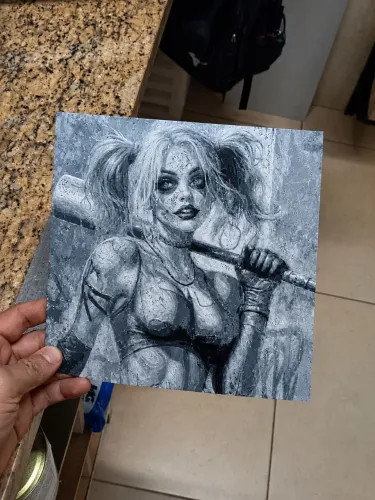 Quadro decorativo impressão 3D