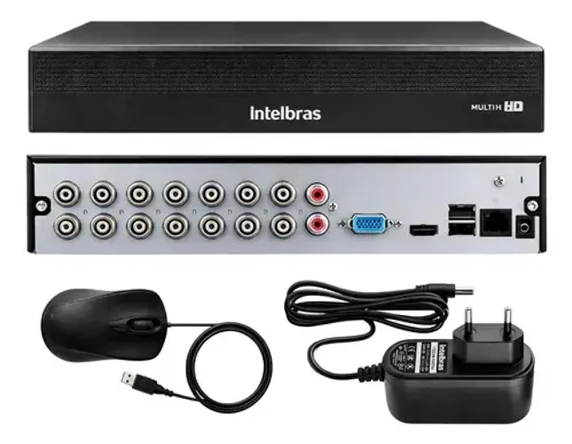 Dvr 16 canais Intelbras novo