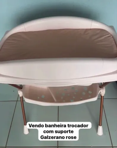 Banheira e trocador Galzerano