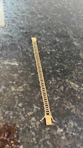 PULSEIRA DE OURO 18k 33 gramas