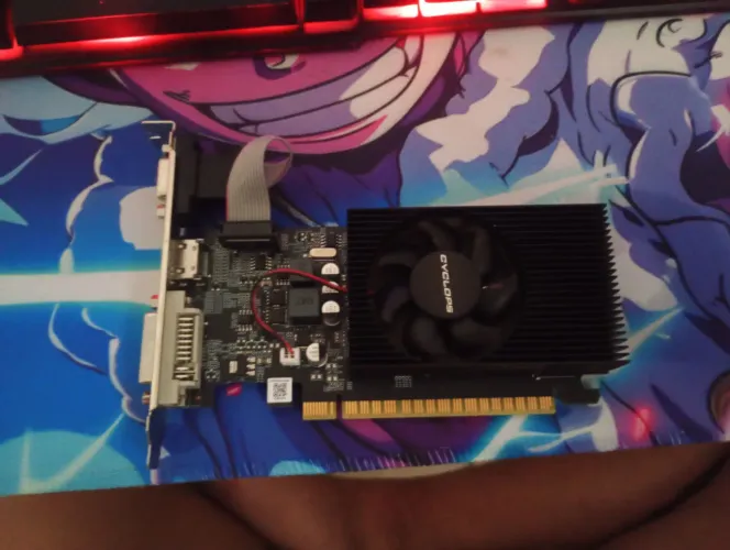 Placa de vídeo + adaptador wifi