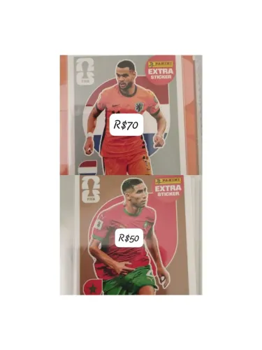 Figurinhas coleção da copa