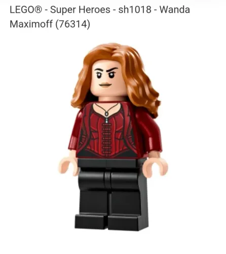 Lego Marvel Wanda Maximoff 76314