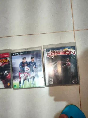 Jogos mídia física ps3