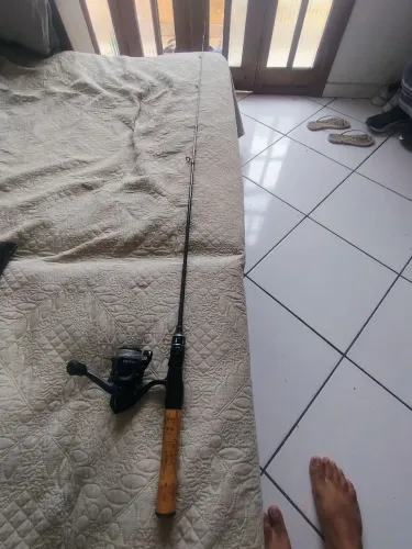 Vara e molinete ultralight