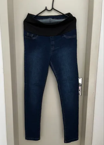Calça jeans gestante