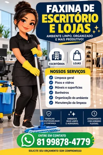 Serviços de limpeza