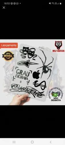 Adesivos Sticker moto