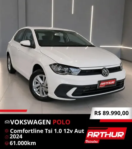 Volkswagen Polo 1.0 TSI Flex 12V 5P 2024