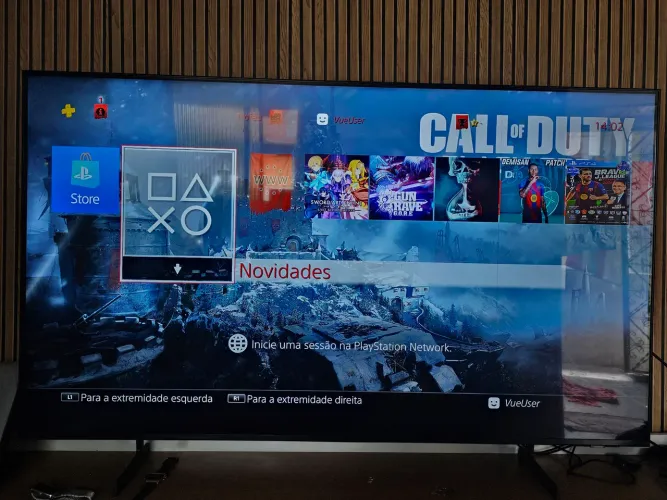 Ps4 pro desbloqueado 1 tera 45 jogos 2 controle