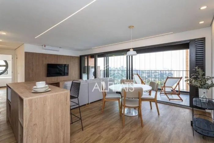 Apartamento com 2 dormitórios para alugar, 92 m² por R$ 13.620,00/mês - Pinheiros - São Pa
