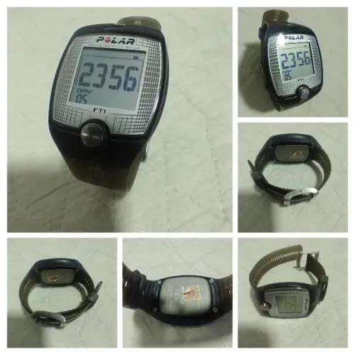 Relógio Cardíaco Polar FT1 preto sem fita e bateria nova (SOMENTE RELÓGIO)