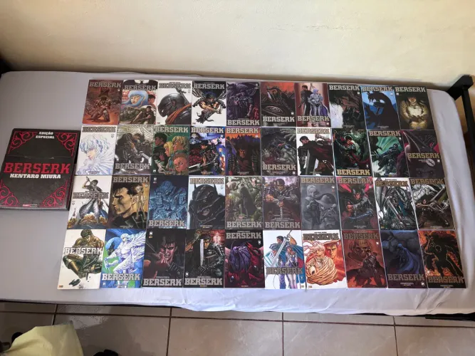 Kit Completo - Mangá Berserk. Vol 1 - 40 + (Edição Especial 41)