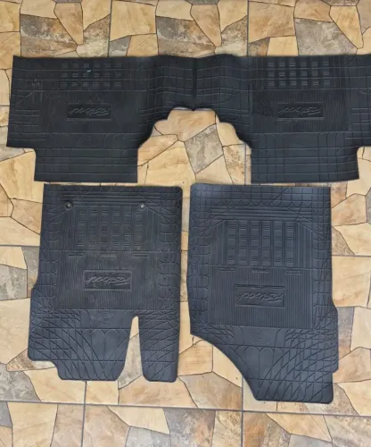 Kit Tapetes Originais Fiat Fastback + Tapete Bandeja Porta-Malas