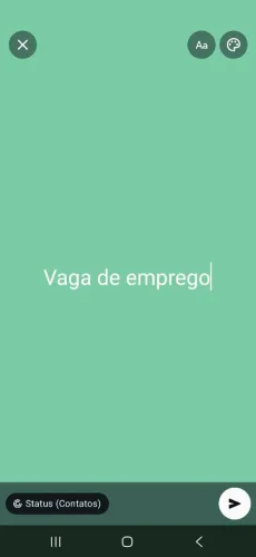 Vaga de emprego
