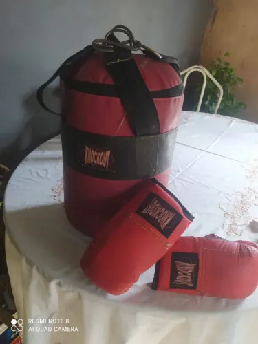 Saco de box infantil.