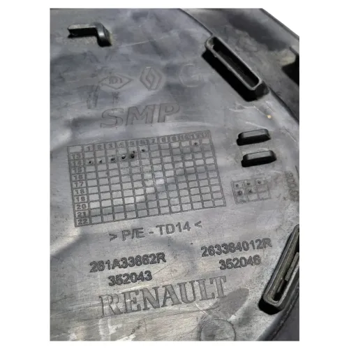 Moldura Farol Milha Lado Esquerdo Renault Sandero 2015 Uzad0