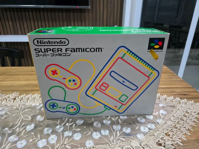Super famicom na caixa