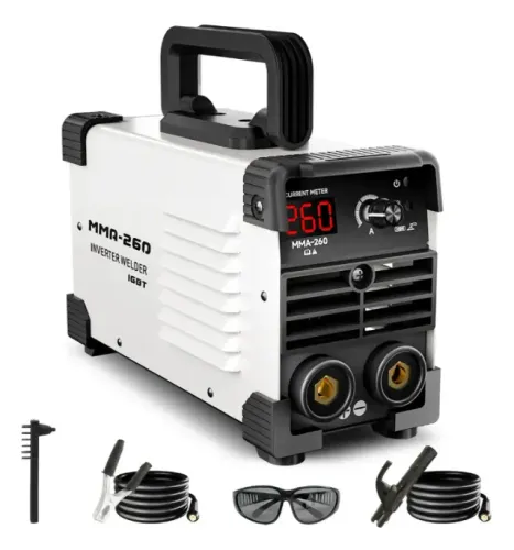 Máquina Inversora De Solda Portatil Mma-260a 110v