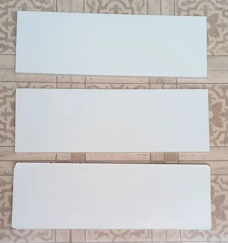 3 Prateleiras de compensado 60x20 R$ 10,00 cada
