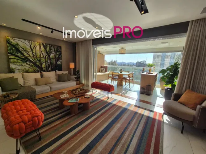 Apartamento impecável de 150m², 3 suítes, varanda gourmet e 3 vagas na Vila Mascote