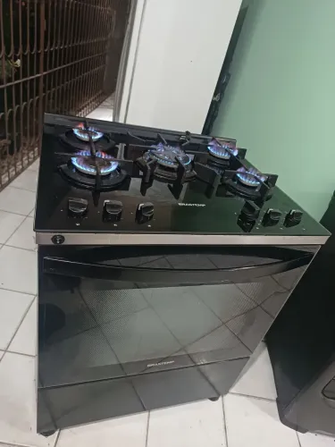 Fogão automático mesa de vidro