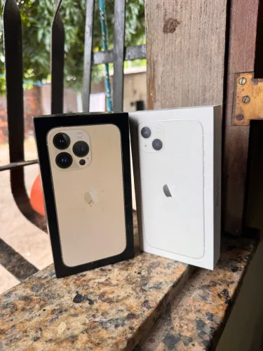 Caixa do IPhone 13 é 13 pro