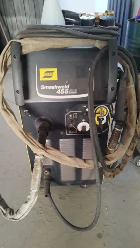 Maquina de solda esab smashweld 455 4x4
