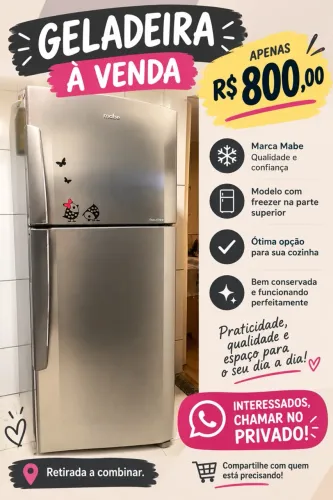 Geladeira Mabe