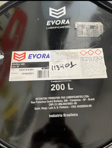 Tambor De Óleo 200 LTS 68.