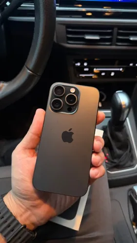 iPhone 15 PRO 128GB Black Titanium, Seminovo, Garantia